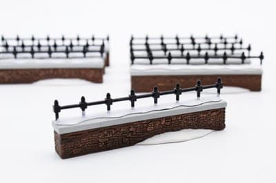2 Department 56 Churchyard Fence Extensions Heritage Village Christmas Accessory - Thumbnail 6
