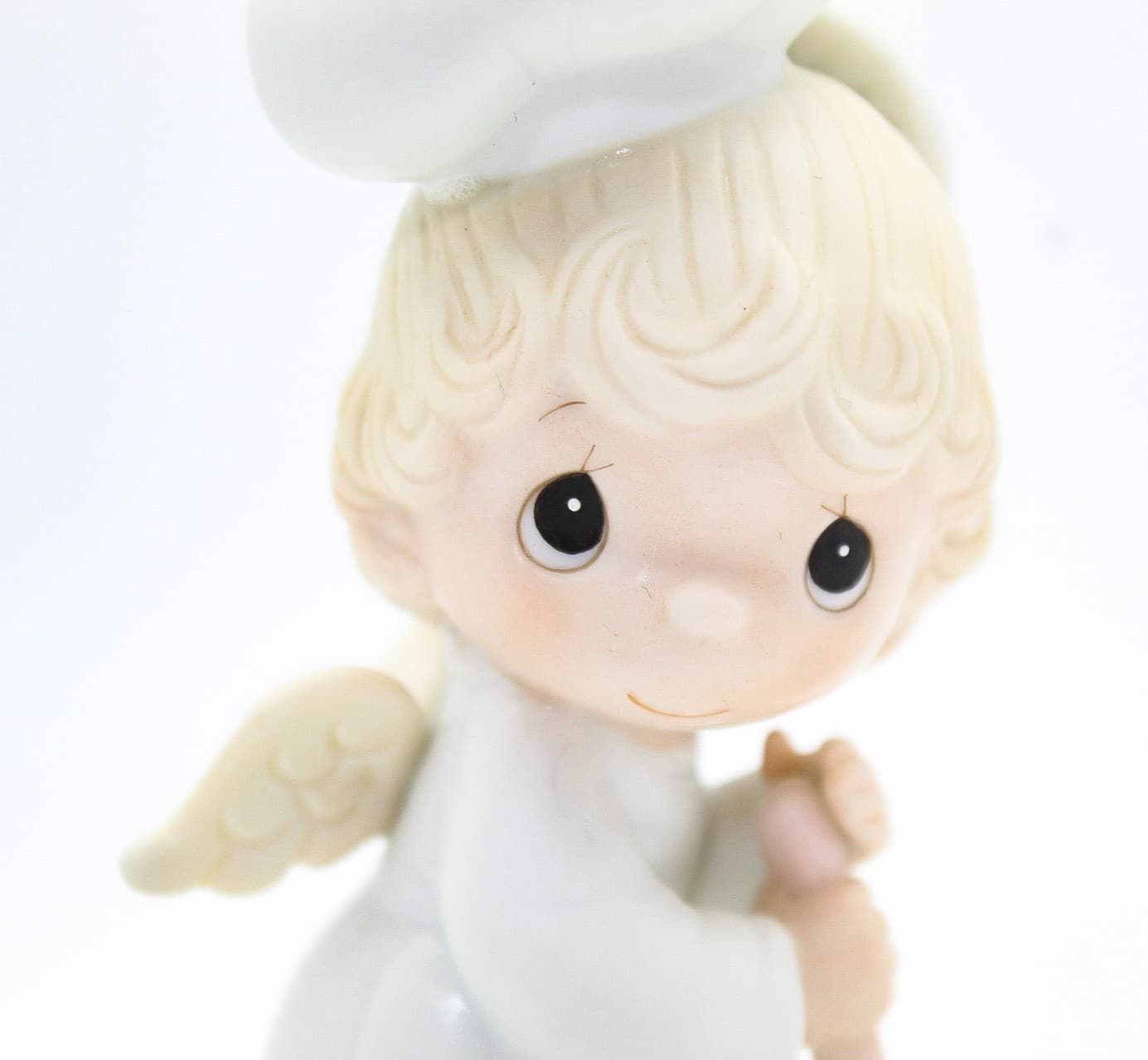 Precious Moments Taste And See That The Lord Is Good Porcelain Figurine 1982 - Thumbnail 3