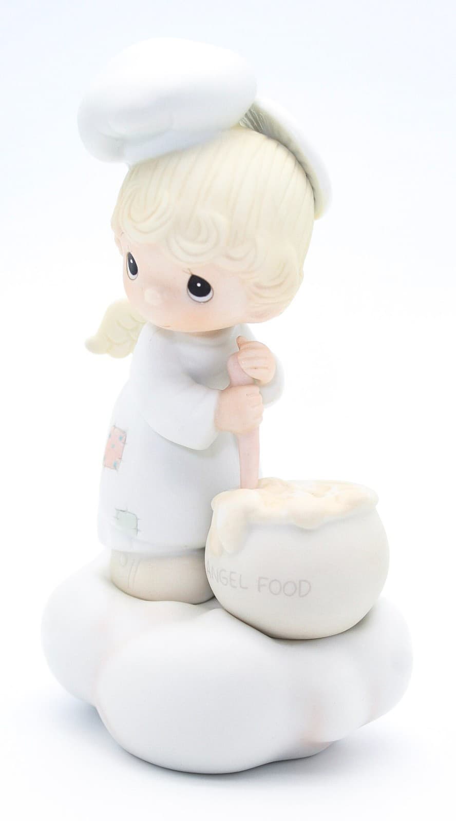 Precious Moments Taste And See That The Lord Is Good Porcelain Figurine 1982 - Thumbnail 2