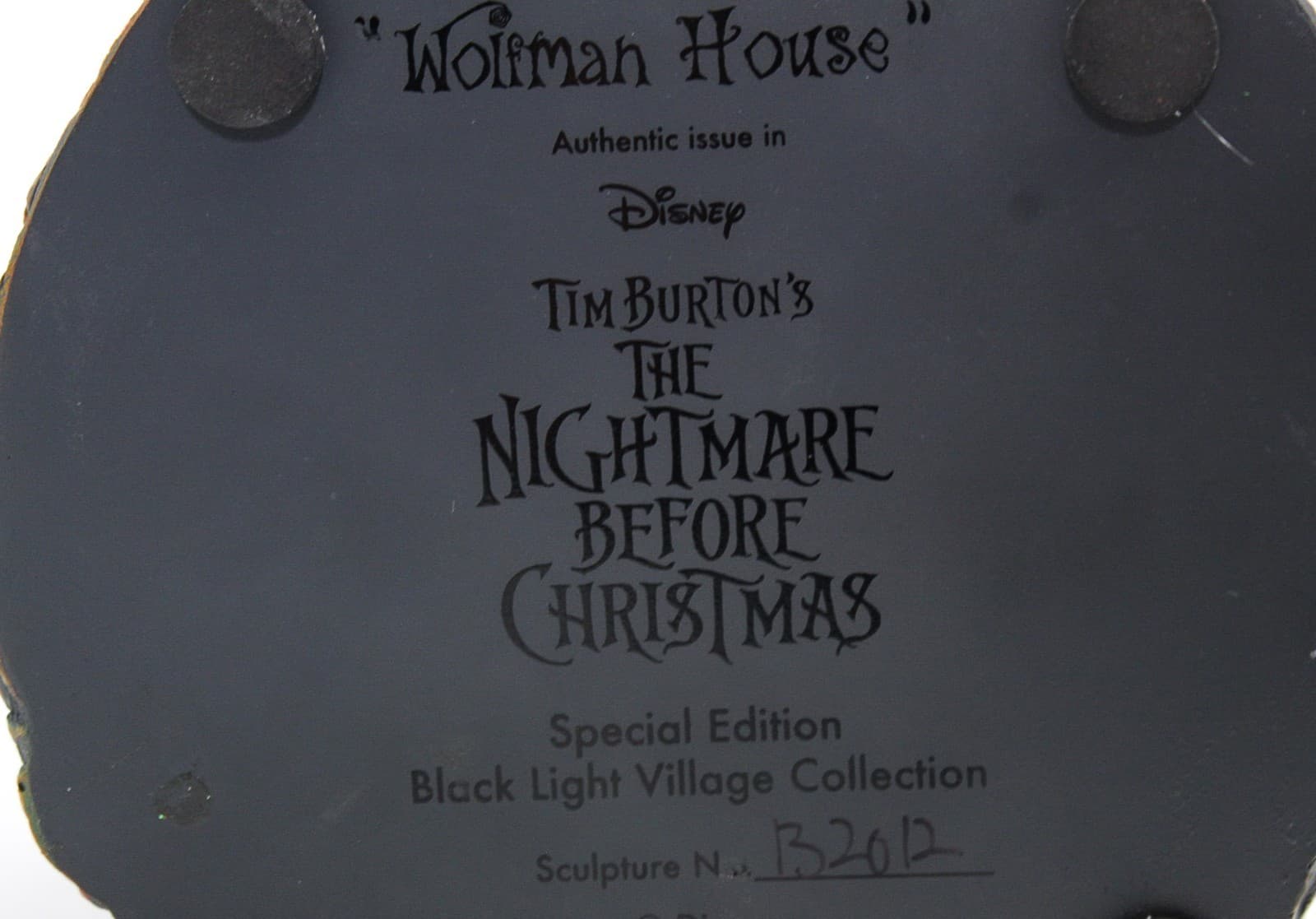 Hawthorne Village Wolfman House Disney The Nightmare Before Christmas New 8" - Thumbnail 13