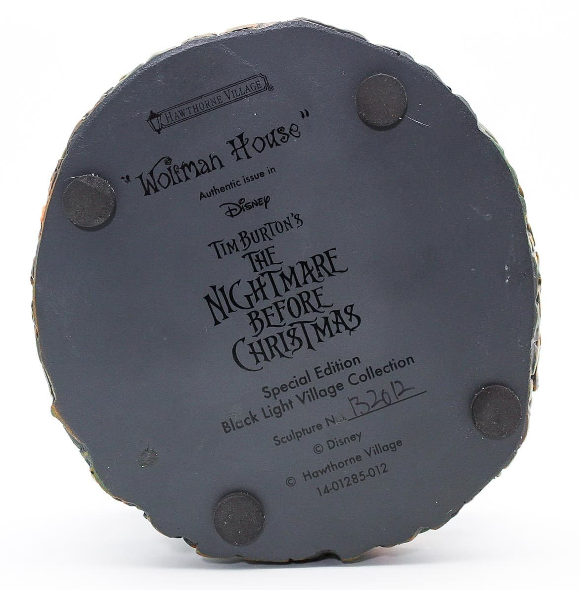 Hawthorne Village Wolfman House Disney The Nightmare Before Christmas New 8" - Thumbnail 12