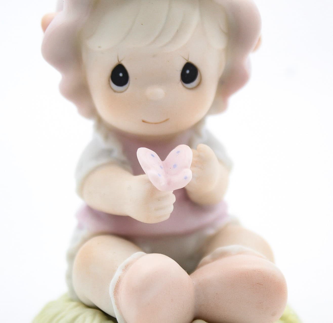 Precious Moments We Are God's Workmanship Enesco Porcelain Figurine 1996 - Thumbnail 2