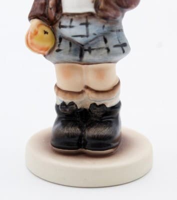 Hummel Goebel Cheeky Fellow W. Germany Vintage Porcelain Figurine TMK7 In Box - Thumbnail 7