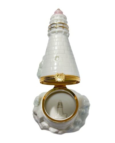 LENOX Treasures "The Light In The Harbor" Treasure Box Porcelain Trinket Box - Thumbnail 3