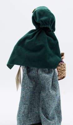 Byers' Choice 1995 Cries Of London Doll Maker The Carolers Christmas Doll - Thumbnail 2