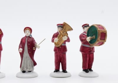 Department 56 Salvation Army Band Christmas Heritage Village Collection 6pcs - Thumbnail 5