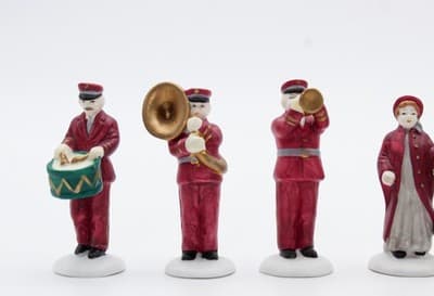 Department 56 Salvation Army Band Christmas Heritage Village Collection 6pcs - Thumbnail 3