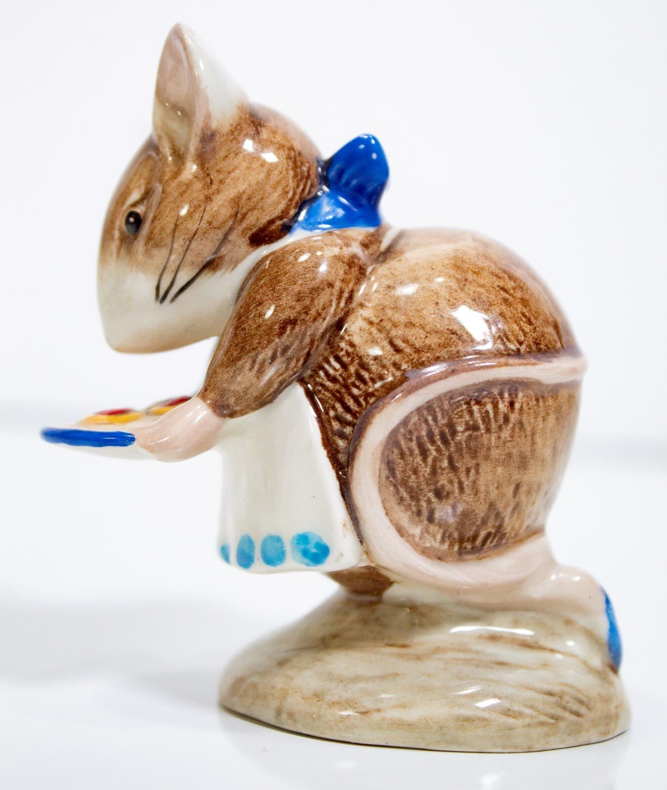 BESWICK ENGLAND Beatrix Potter "Appley Dapply" Porcelain Figurine - Thumbnail 3