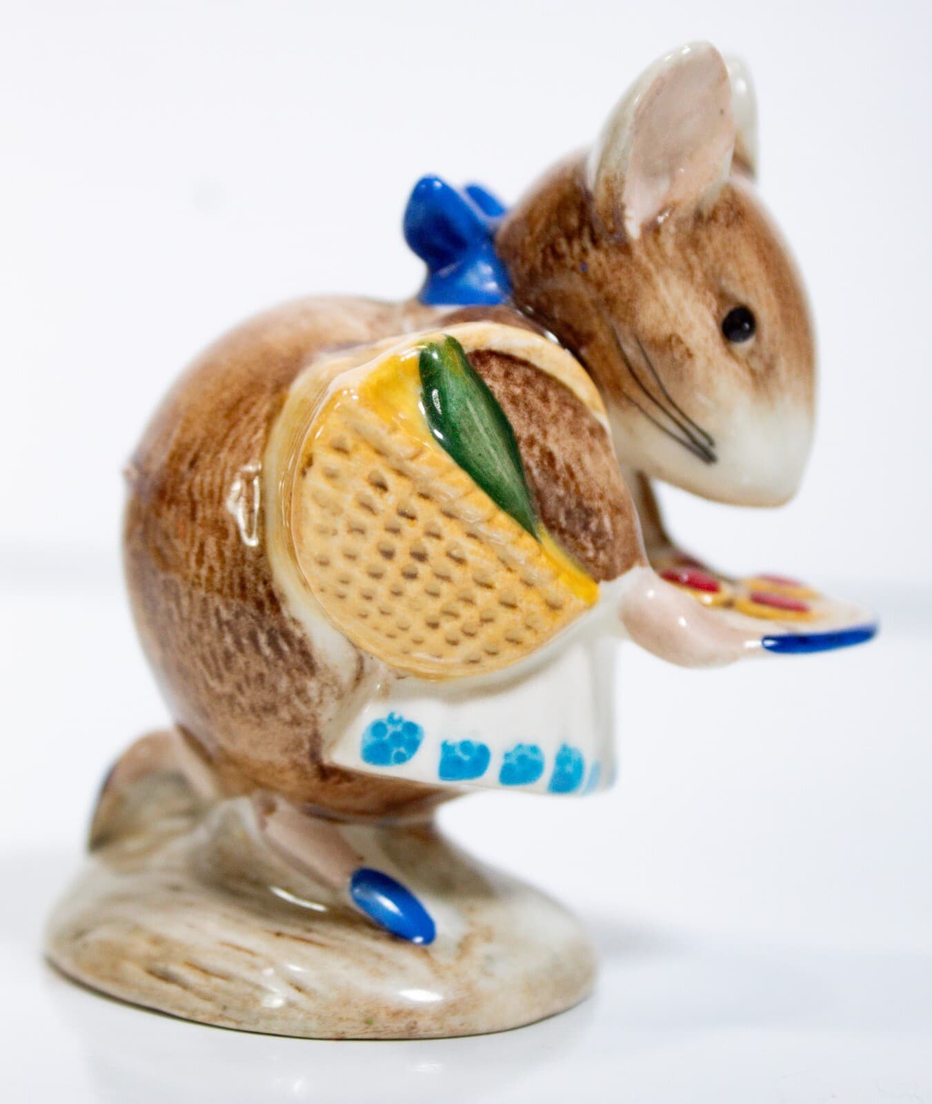 BESWICK ENGLAND Beatrix Potter "Appley Dapply" Porcelain Figurine - Thumbnail 2