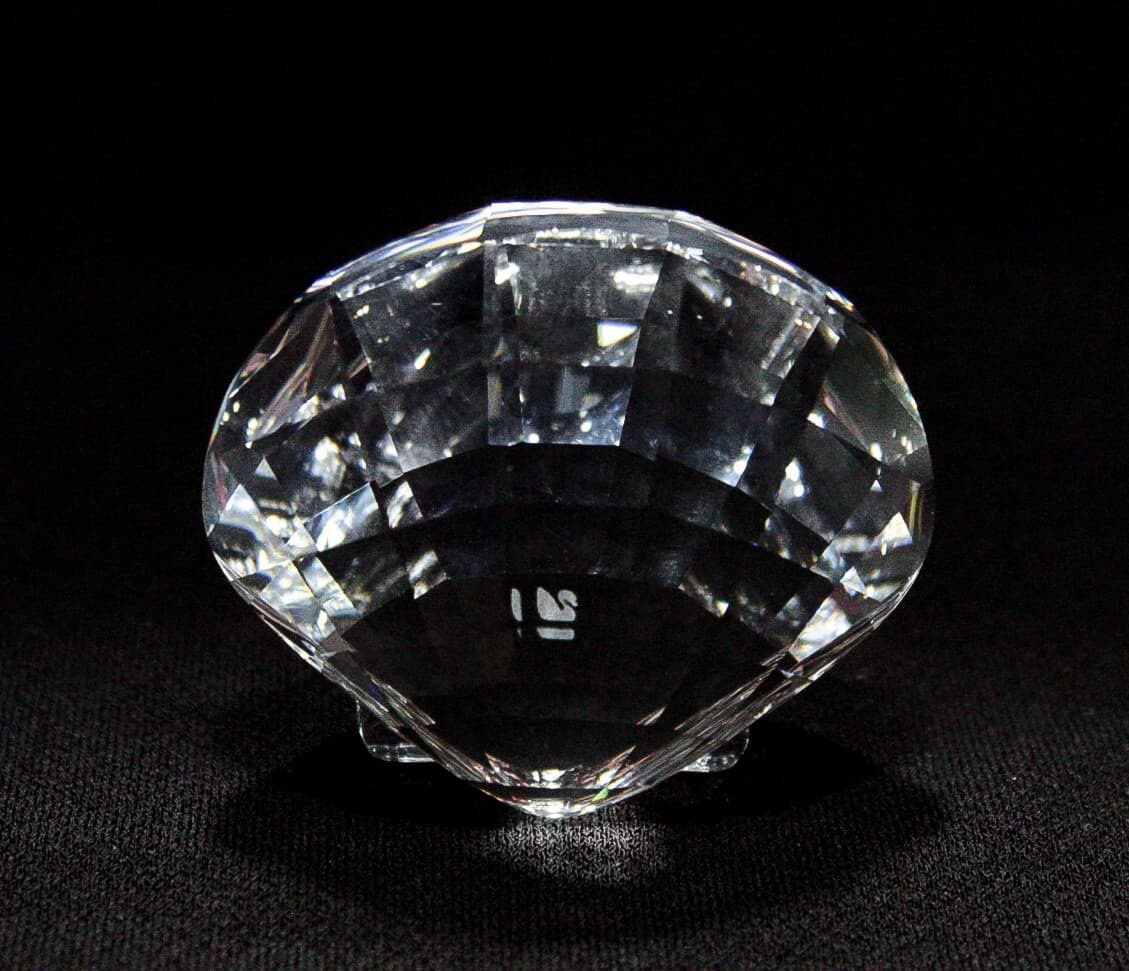 SWAROVSKI Austria Fine Crystal Scallop Clam Shell Figurine Sculpture - Thumbnail 4