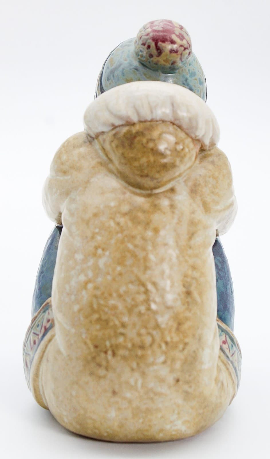 LLADRO Made In Spain Pensive Eskimo Boy Sitting Porcelain Hand Painted Figure - Thumbnail 2