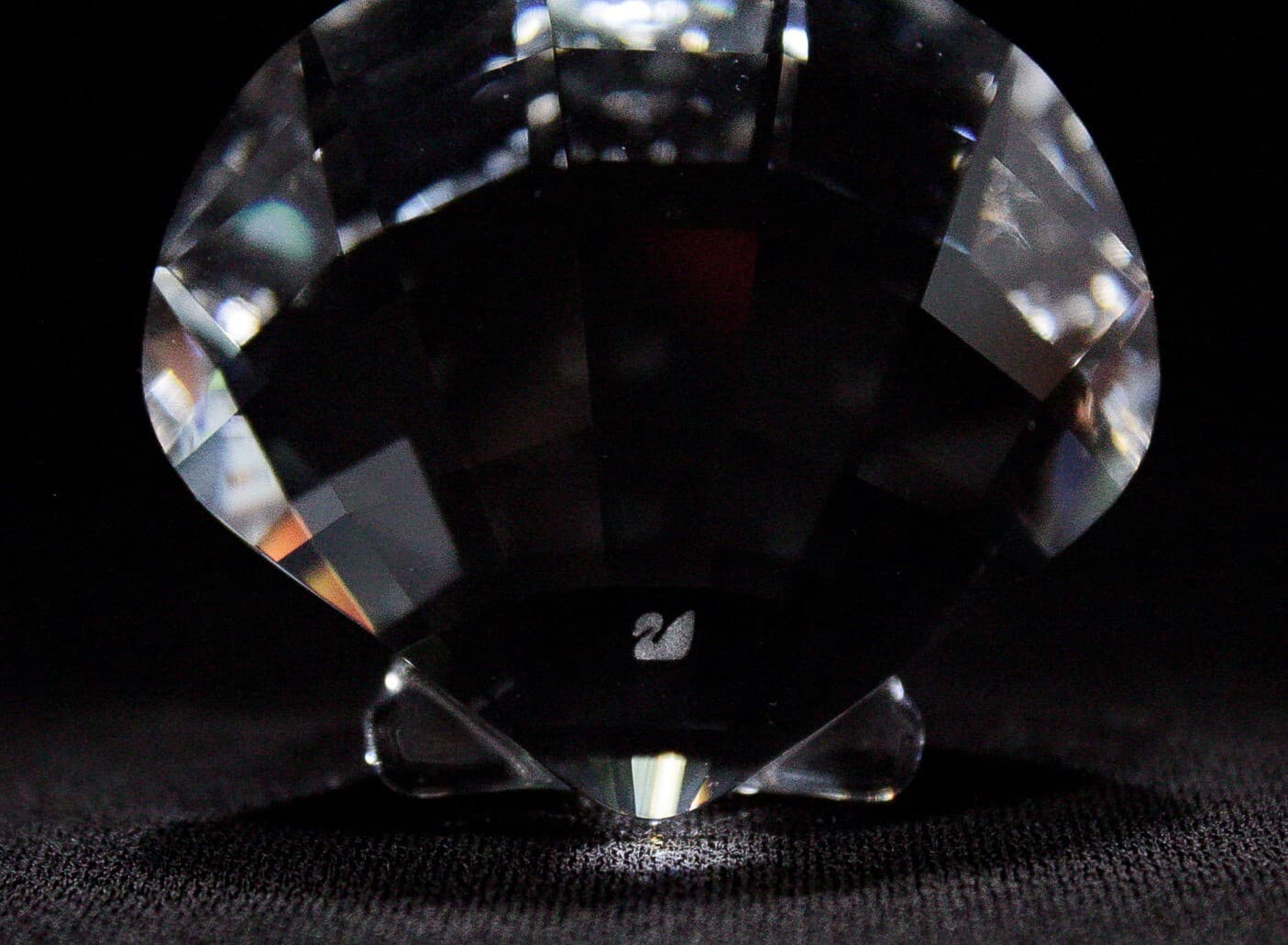 SWAROVSKI Austria Fine Crystal Scallop Clam Shell Figurine Sculpture - Thumbnail 5