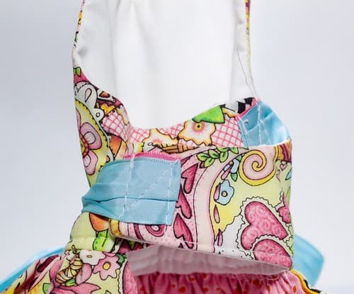 Designer LINDA HIGGINS Couture Classy Doggie Designs Costum Made Small Dog Dress - Thumbnail 7