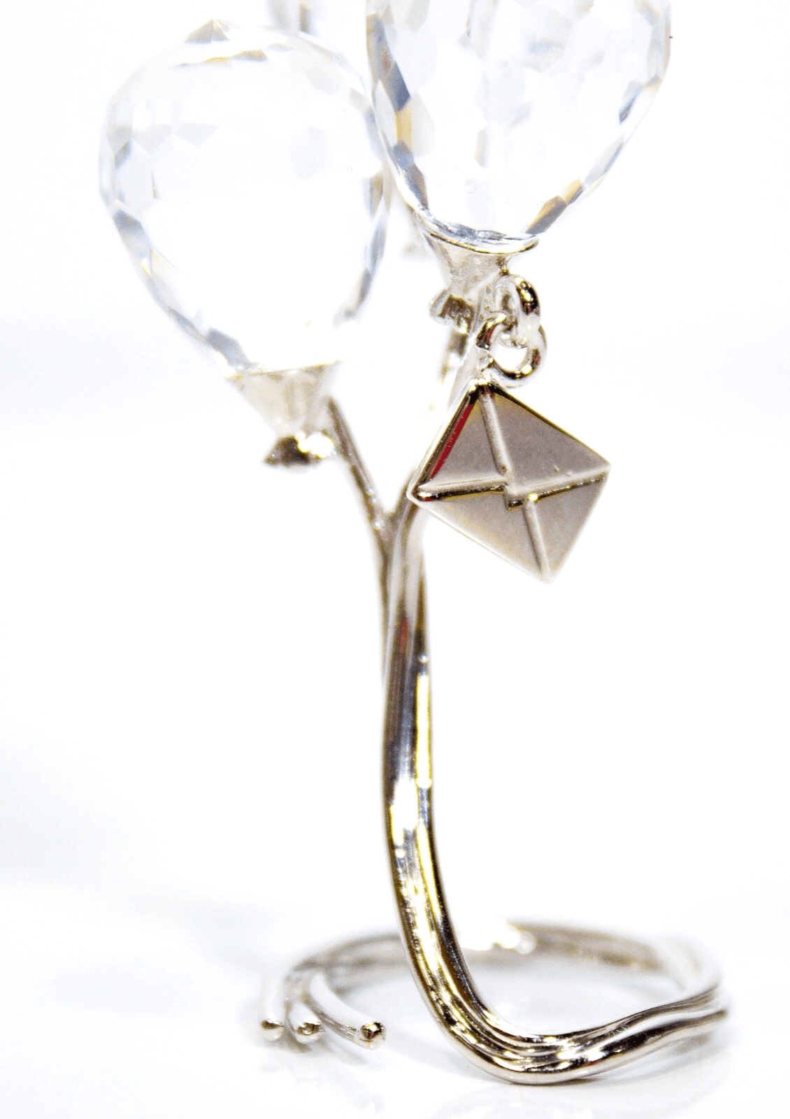 SWAROVSKI AUSTRIA RETIRED Crystal Memories Airmail Figurine 2" Tall - Thumbnail 3