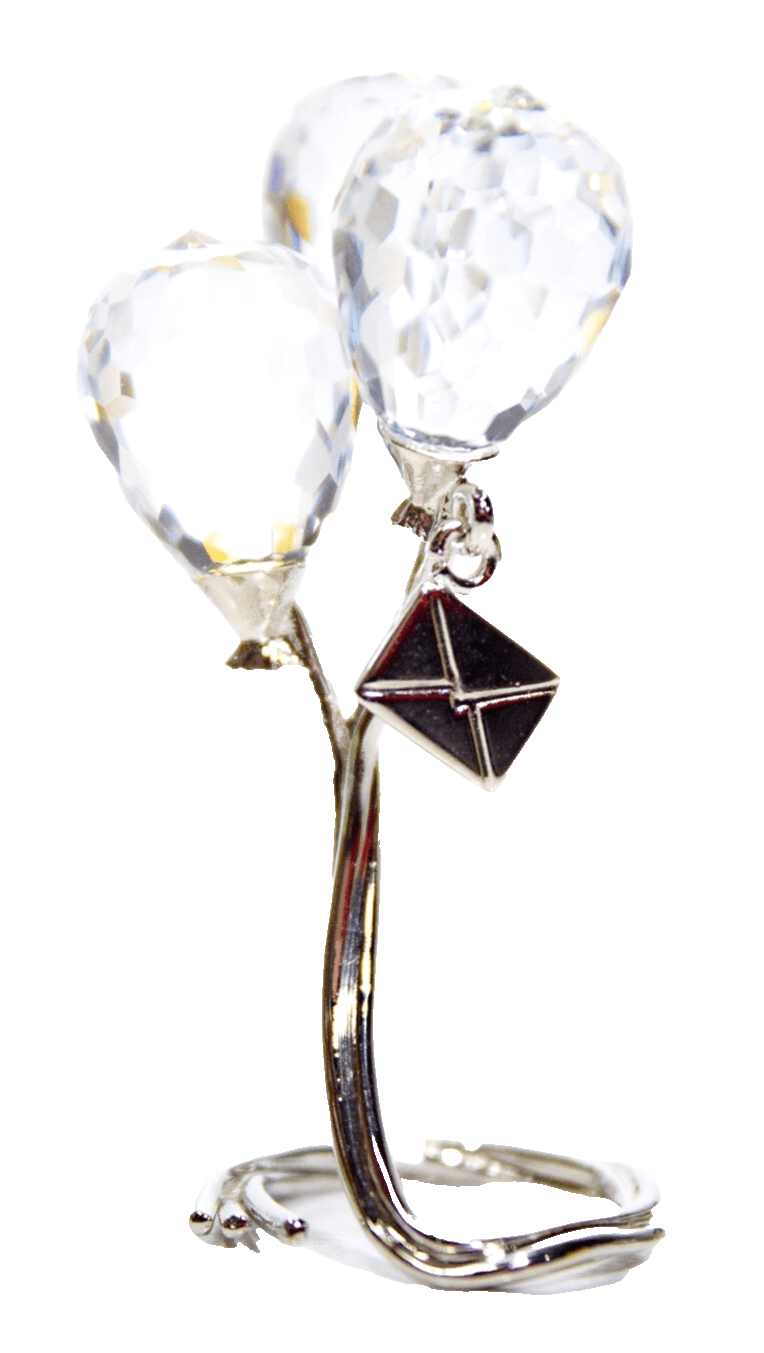 SWAROVSKI AUSTRIA RETIRED Crystal Memories Airmail Figurine 2" Tall - Image 1