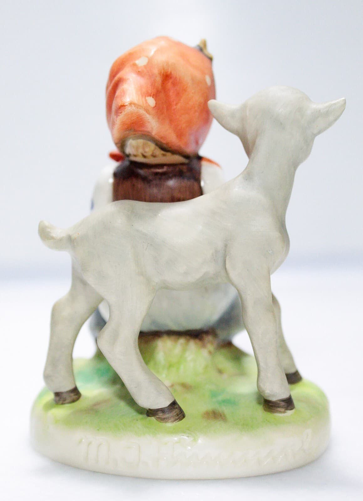 GOEBEL HUMMEL Germany "Good Friends" Hand Painted Porcelain Figurine TMK6 - Thumbnail 4