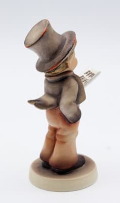 Hummel Goebel Street Singer West Germany Vintage Porcelain Figurine TMK3 - Thumbnail 4