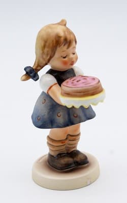 Hummel Goebel As We Can Be West Germany Vintage Porcelain Figurine TMK6 - Thumbnail 8