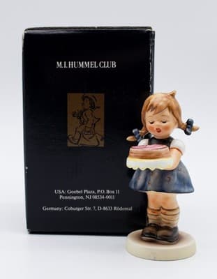 Hummel Goebel As We Can Be West Germany Vintage Porcelain Figurine TMK6 - Thumbnail 2