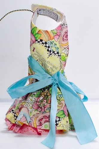 Designer LINDA HIGGINS Couture Classy Doggie Designs Costum Made Small Dog Dress - Thumbnail 5