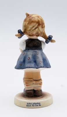 Hummel Goebel As We Can Be West Germany Vintage Porcelain Figurine TMK6 - Thumbnail 5