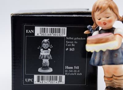 Hummel Goebel As We Can Be West Germany Vintage Porcelain Figurine TMK6 - Thumbnail 3