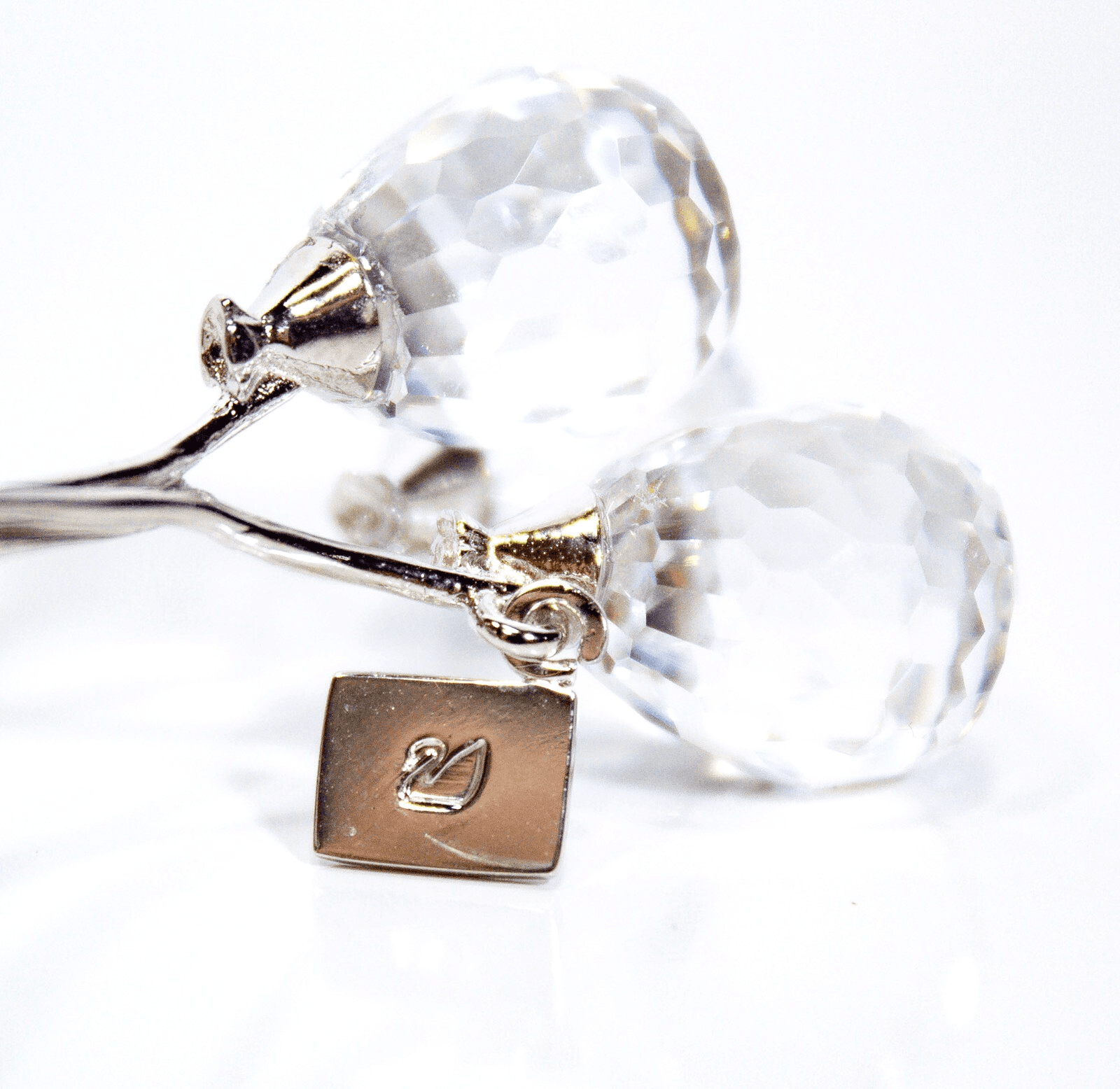 SWAROVSKI AUSTRIA RETIRED Crystal Memories Airmail Figurine 2" Tall - Thumbnail 4