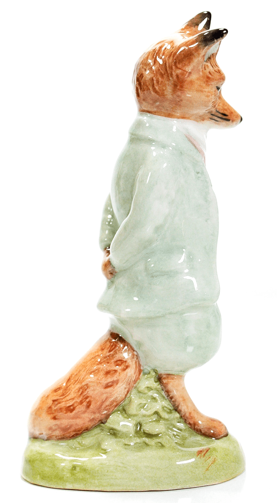 Beswick England BEATRIX POTTER "Foxy Whiskered Gentleman" Porcelain Figurine - Thumbnail 3