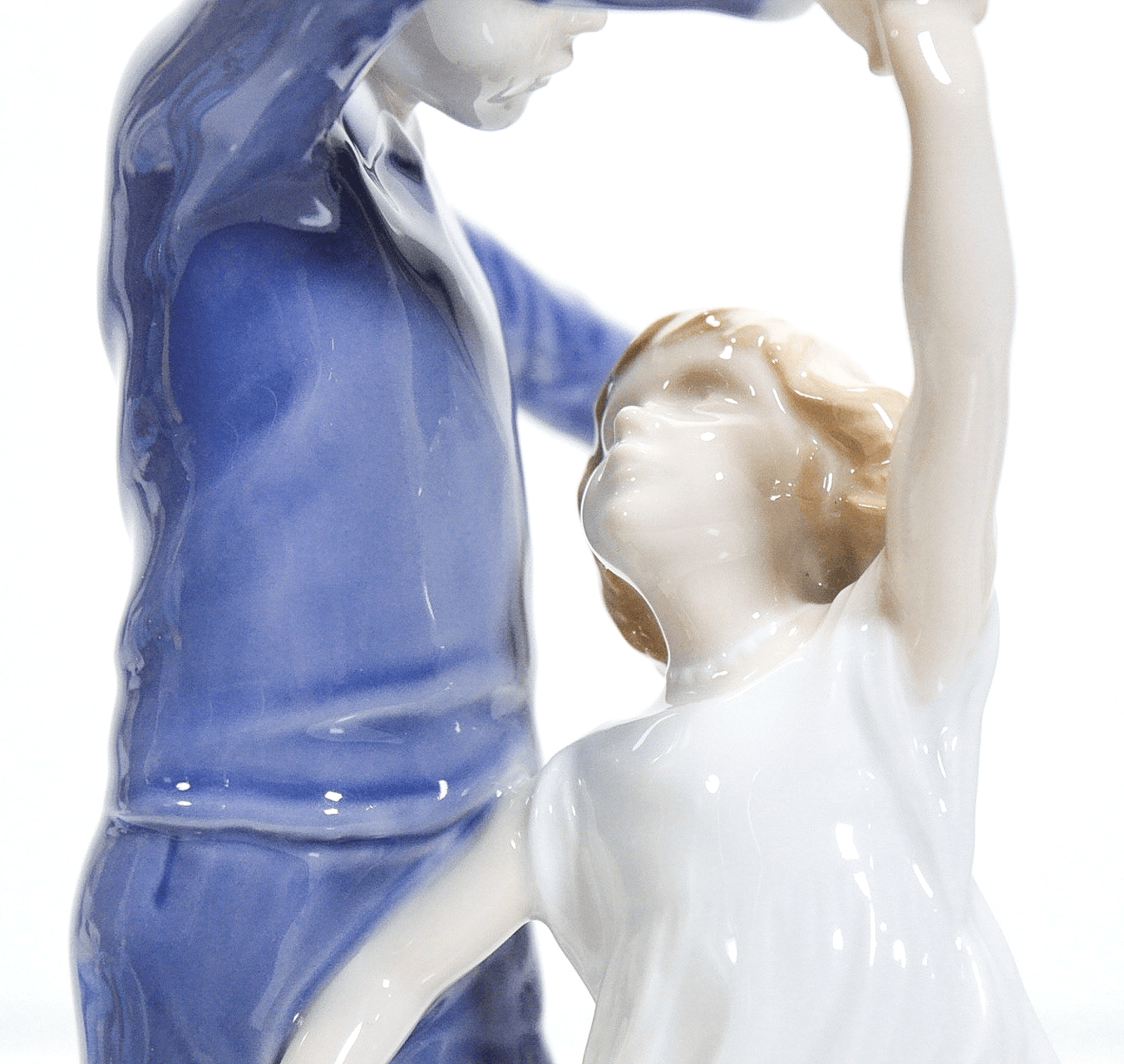 Vintage BING & GRONDAHL Denmark "Dancing School" #1845 Porcelain Figure - Thumbnail 2