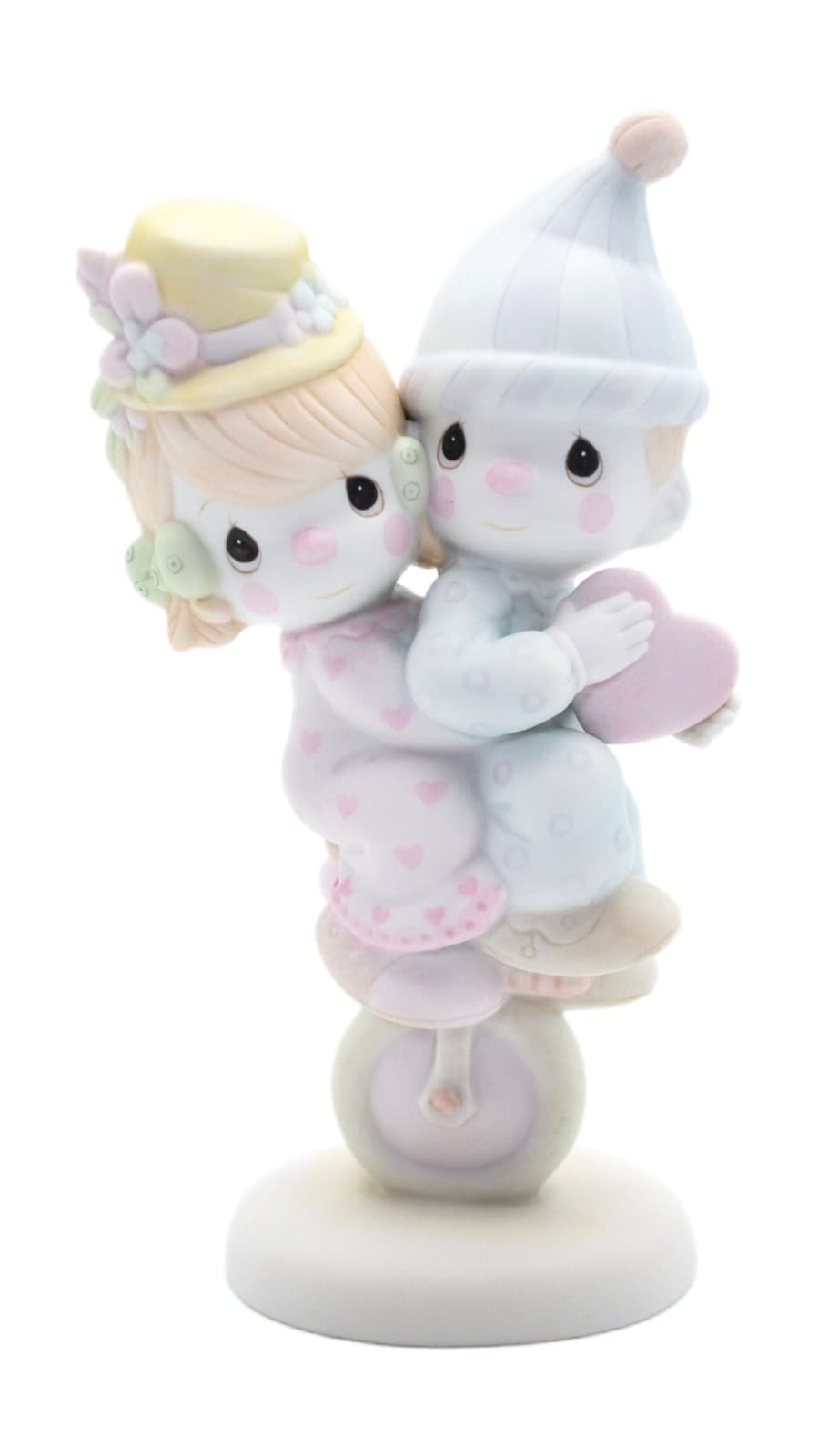 Precious Moments Lord Help Us Keep Our Act Together Porcelain Figurine 1986 - Image 1