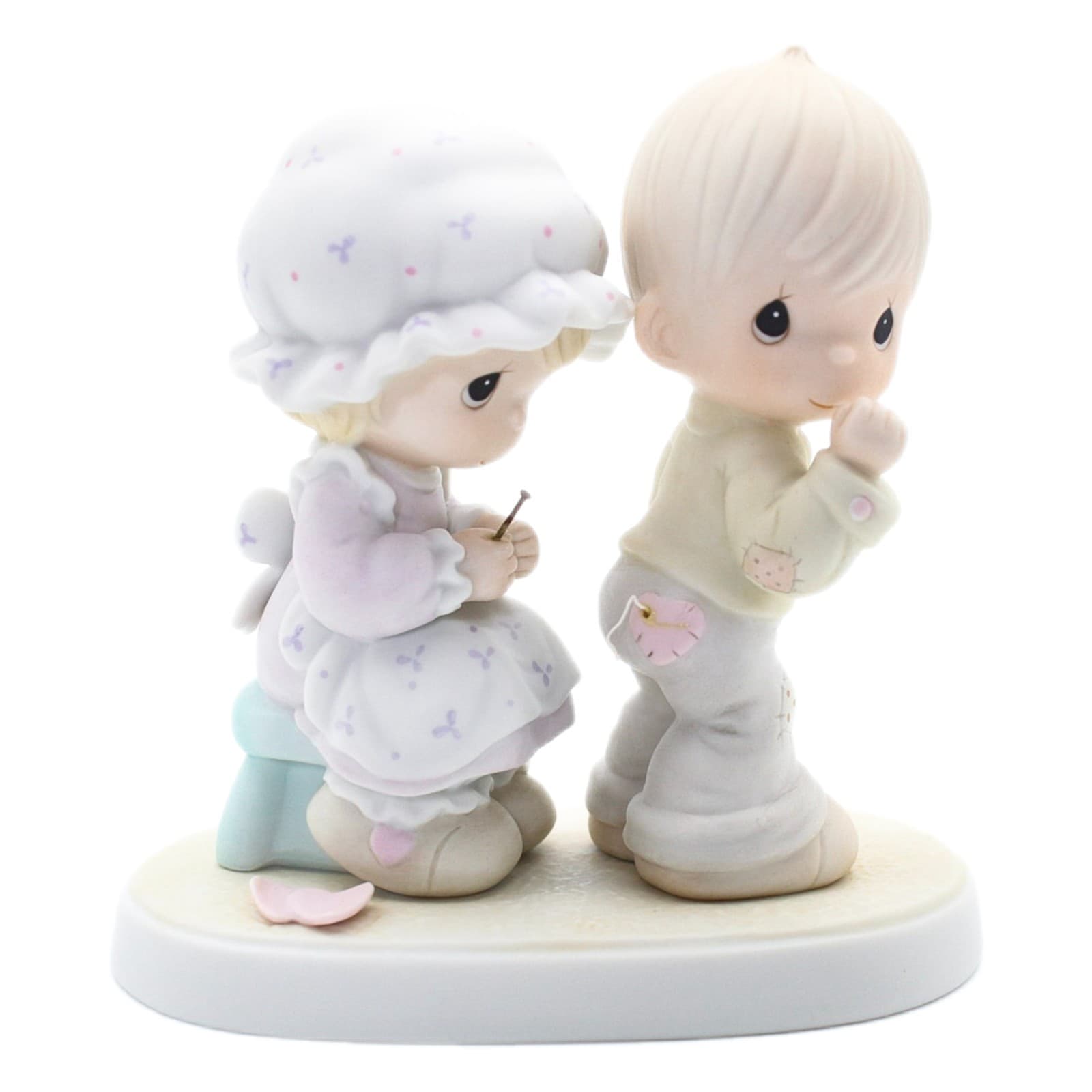 Precious Moments Sew In Love Enesco Porcelain Figurine 1987 - Image 1