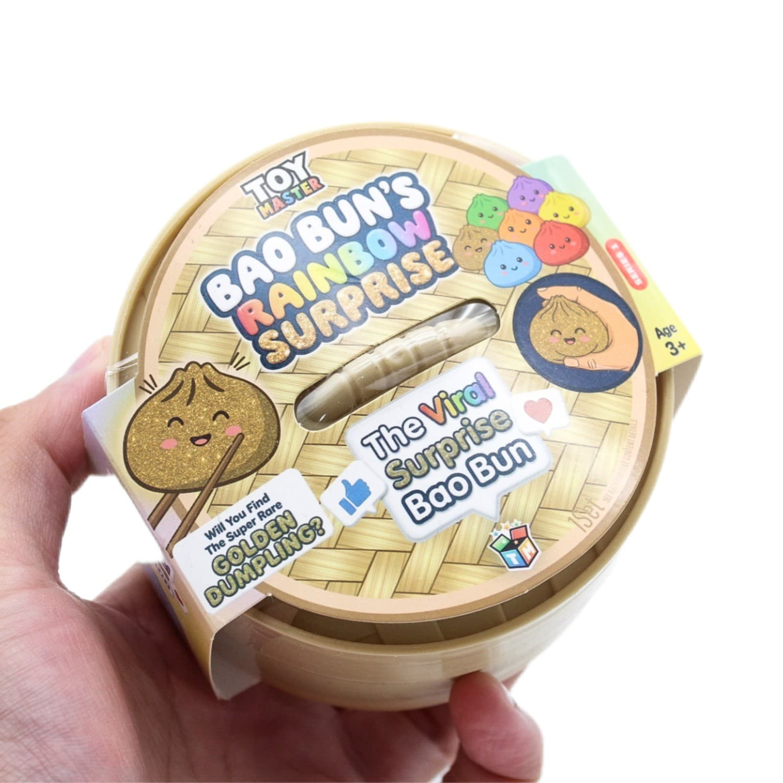 NEW Viral Toy Master Bao Bun’s Rainbow Surprise Series 1 Mystery Dumpling Toy - Image 1