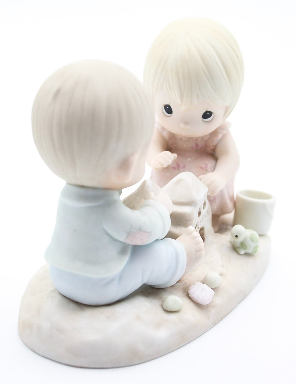 Precious Moments God Bless Our Home Enesco Porcelain Figurine 1984 - Thumbnail 4