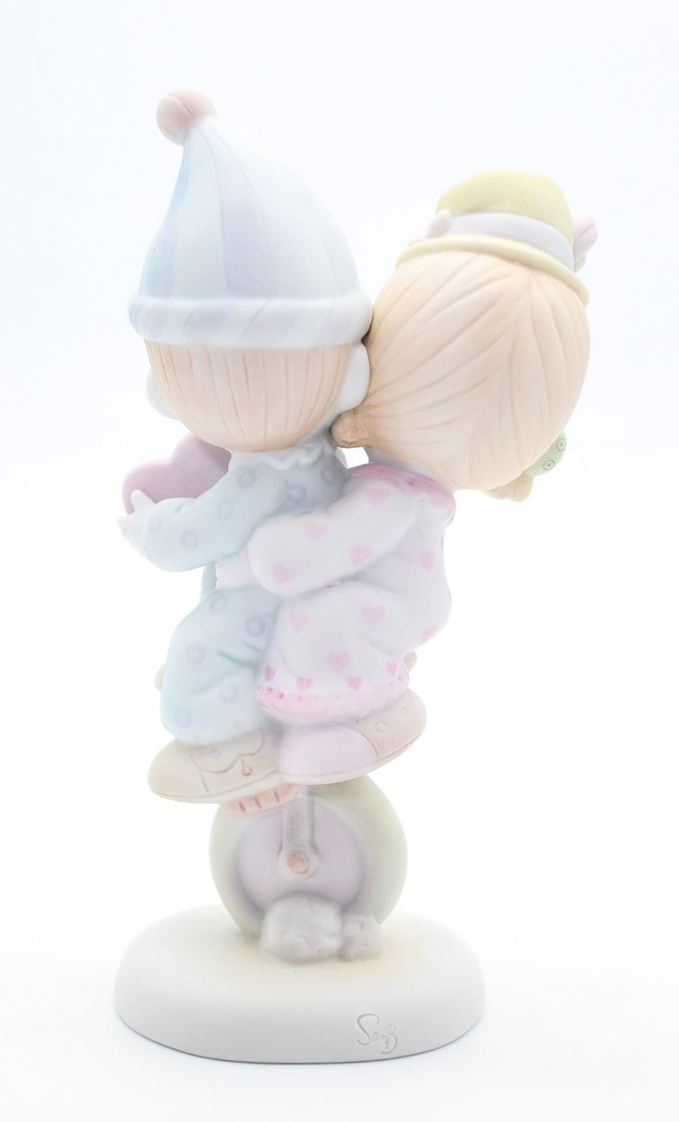 Precious Moments Lord Help Us Keep Our Act Together Porcelain Figurine 1986 - Thumbnail 6