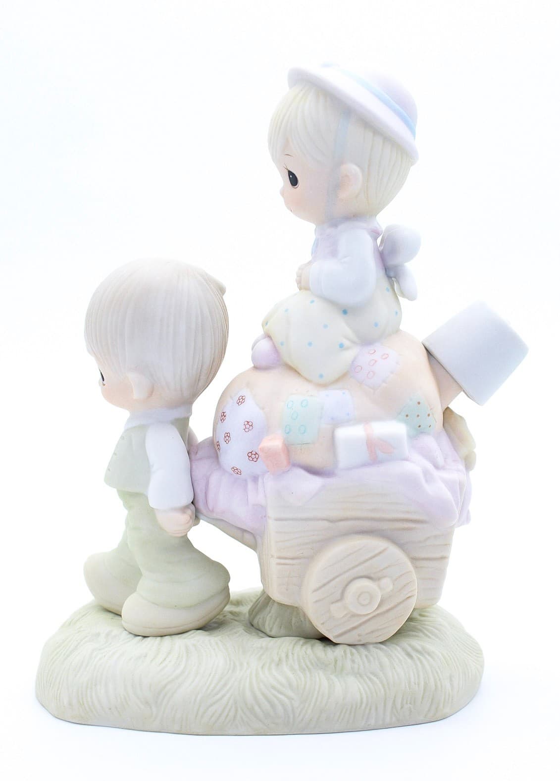 Precious Moments Walking By Faith Enesco Porcelain Figurine 1979 - Thumbnail 5