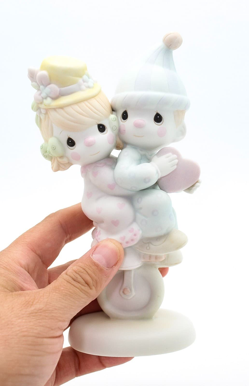 Precious Moments Lord Help Us Keep Our Act Together Porcelain Figurine 1986 - Thumbnail 8