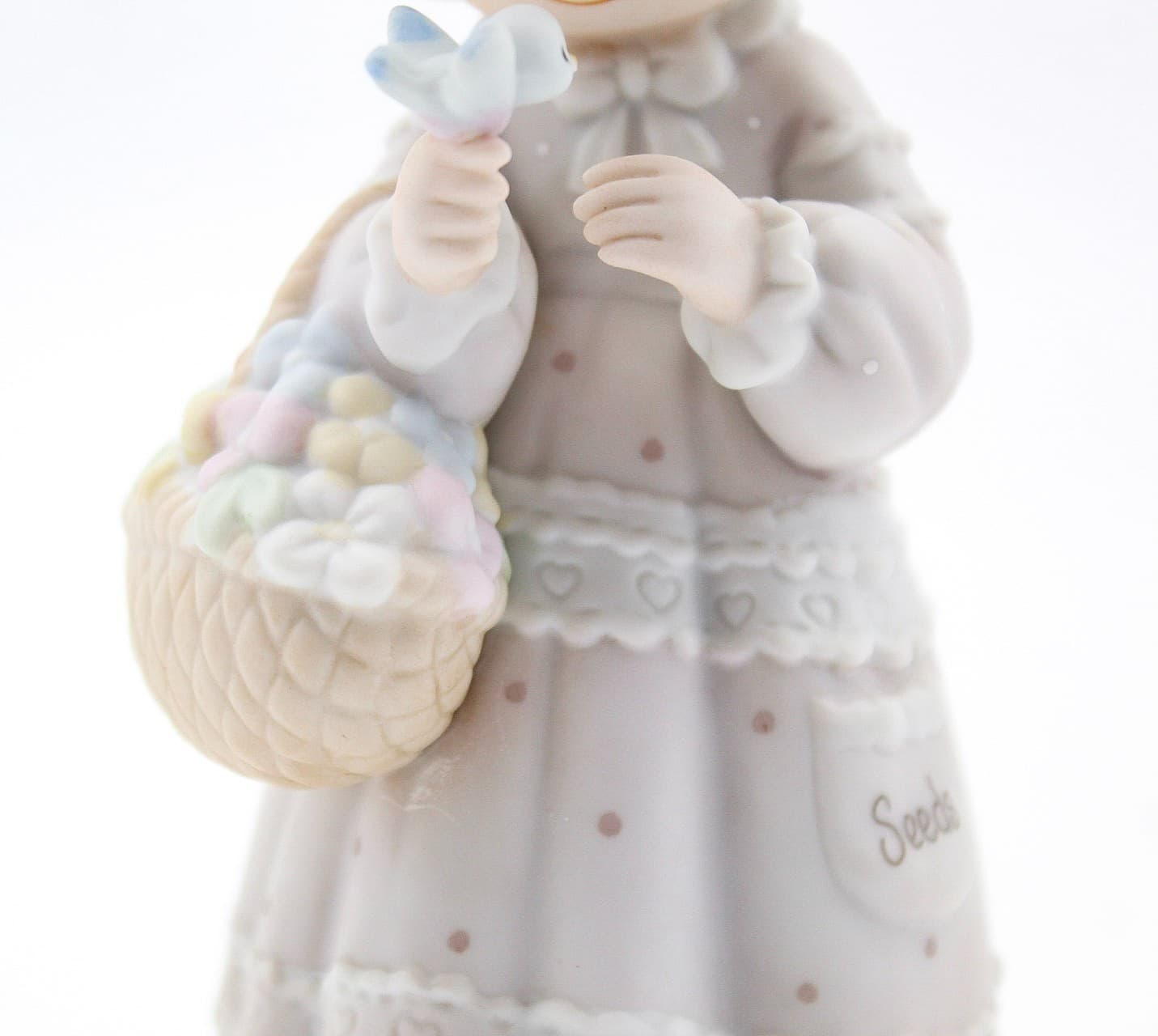 Precious Moments The Lord Will Provide Enesco Porcelain Figurine 1992 - Thumbnail 3