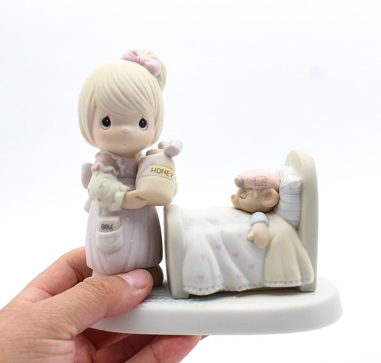 Precious Moments Make Me A Blessing Enesco Porcelain Figurine 1986 - Thumbnail 7