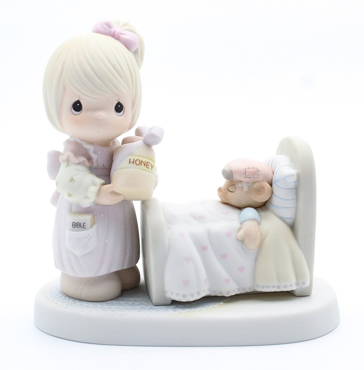 Precious Moments Make Me A Blessing Enesco Porcelain Figurine 1986 - Thumbnail 8