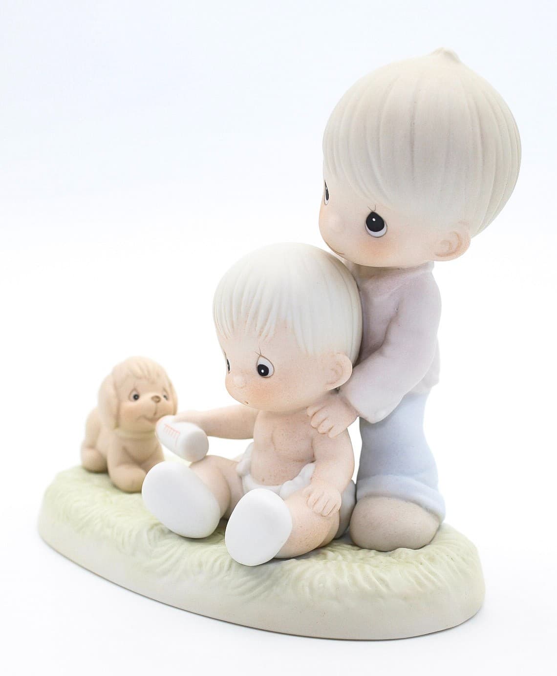 Precious Moments Baby's First Pet Enesco Porcelain Figurine 1988 - Thumbnail 4