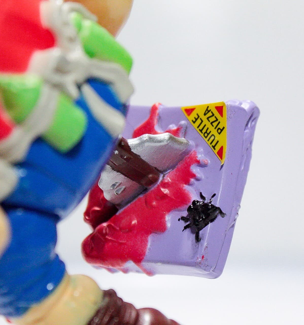 1990 Playmates PIZZA FACE Teenage Mutant Ninja Turtles Action Figure Toy TMNT - Thumbnail 6