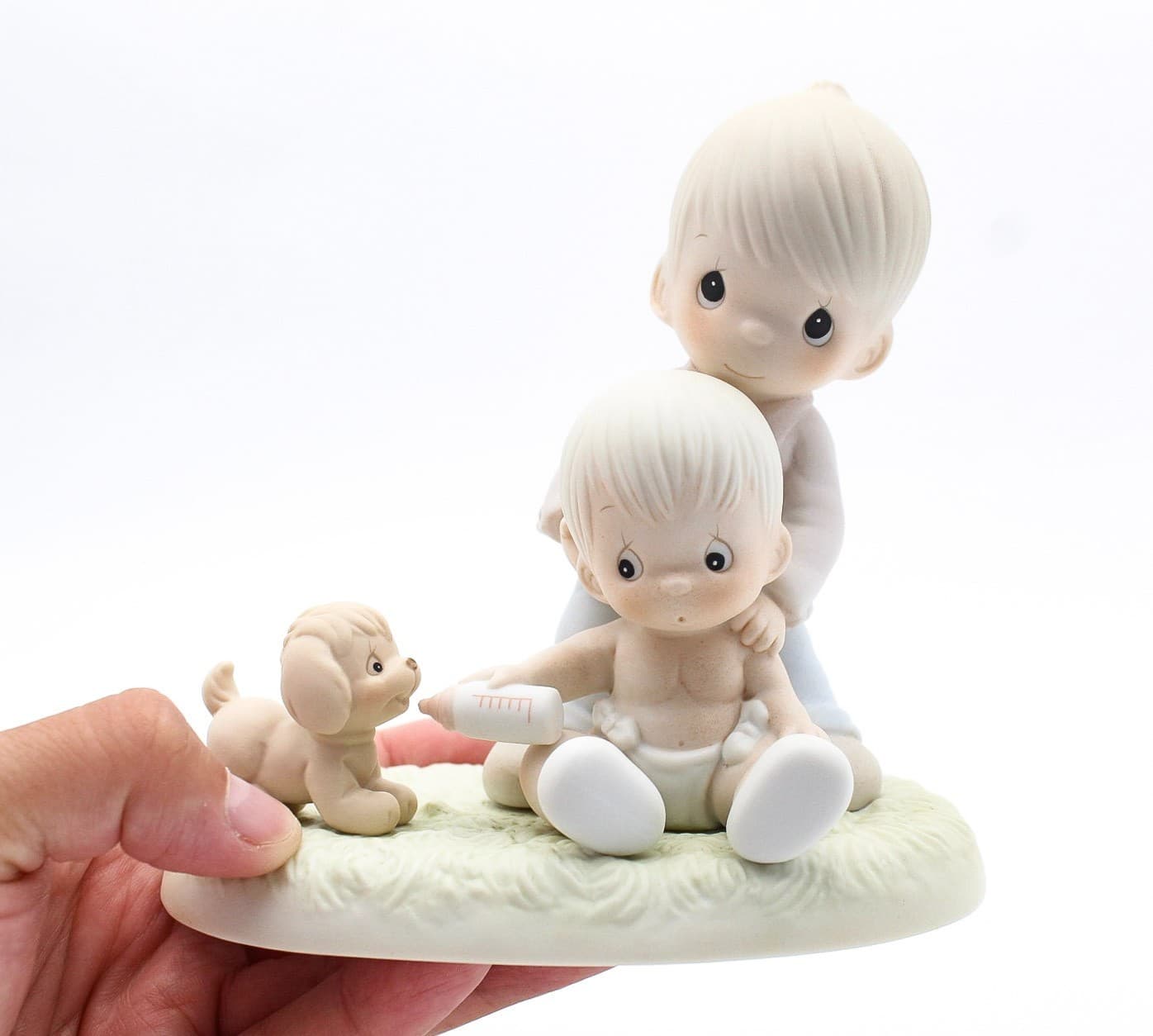 Precious Moments Baby's First Pet Enesco Porcelain Figurine 1988 - Thumbnail 7