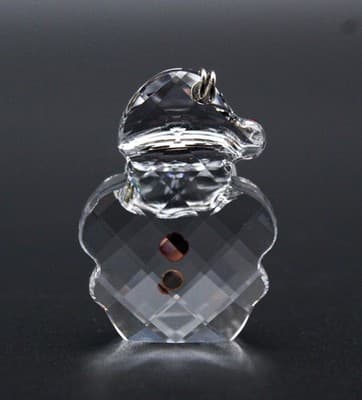 Swarovski Happy Moments Santa Claus Crystal Retired Christmas Jeweled Ornament - Thumbnail 6