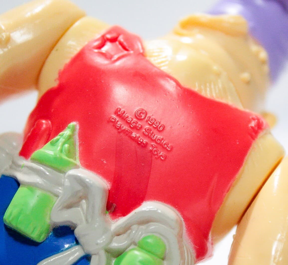 1990 Playmates PIZZA FACE Teenage Mutant Ninja Turtles Action Figure Toy TMNT - Thumbnail 7