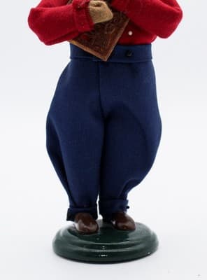 Byers' Choice 2004 Dutch Boy With Cookie Mold The Carolers Christmas Doll - Thumbnail 6
