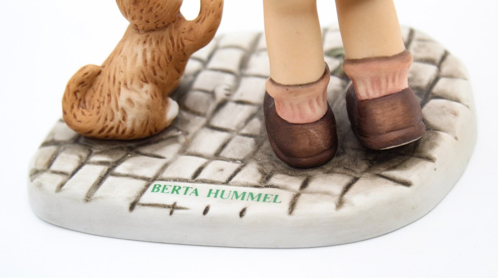 Berta Hummel Goebel What A Catch #BH153 Germany Matte Porcelain Figurine In Box - Thumbnail 9