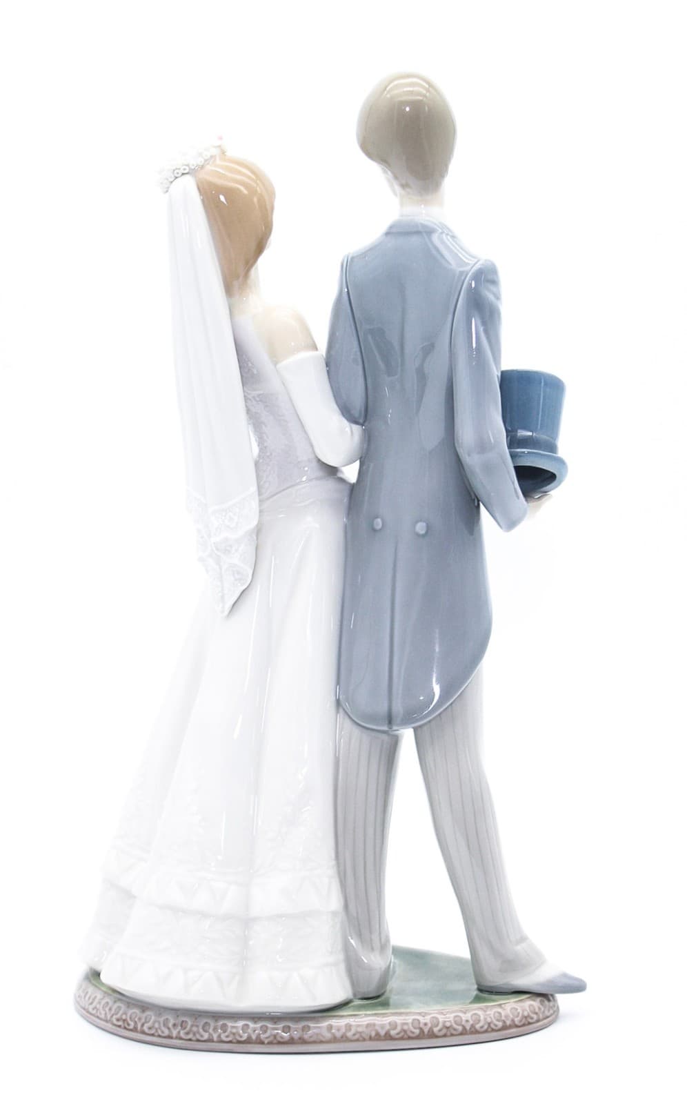 Lladro Wedding Day #01004808 Spain Glazed Porcelain Figure By Julio Fernandez - Thumbnail 3