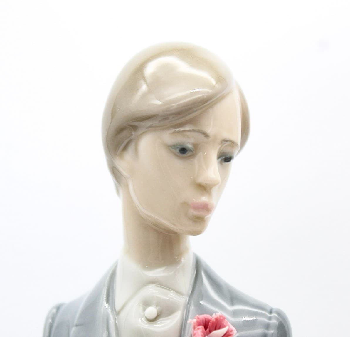 Lladro Wedding Day #01004808 Spain Glazed Porcelain Figure By Julio Fernandez - Thumbnail 7