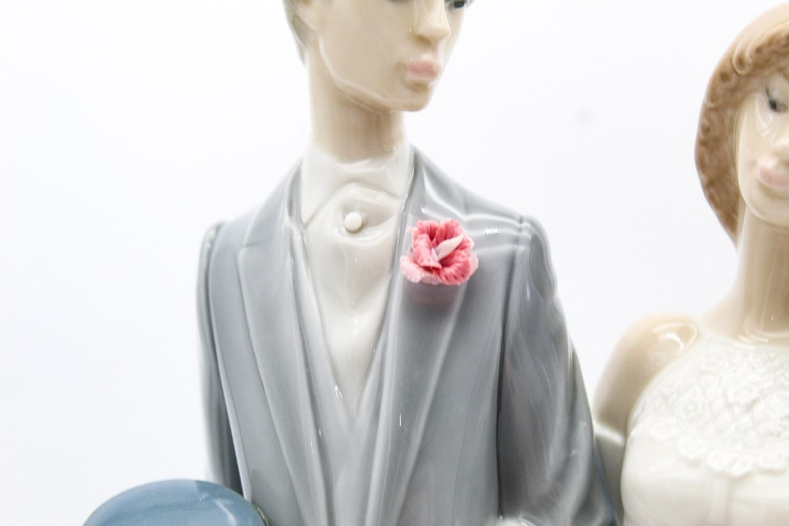 Lladro Wedding Day #01004808 Spain Glazed Porcelain Figure By Julio Fernandez - Thumbnail 6