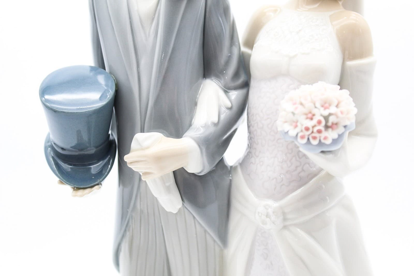 Lladro Wedding Day #01004808 Spain Glazed Porcelain Figure By Julio Fernandez - Thumbnail 10